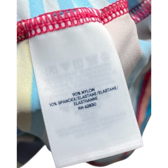 Lands' End Top Women's Size 3X Multicolor Color Block Long Sleeve - Picture 5 of 6